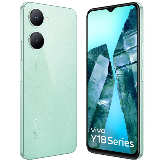 vivo Y18 (Gem Green, 4GB RAM, 64GB Storage)